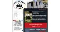 Desktop Screenshot of drukarnia-panda.pl